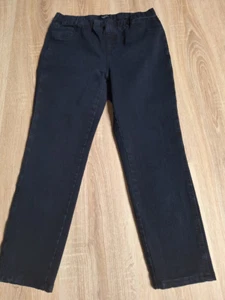 Arizona Jeans Gr.42 Jeansjeggings hoher Bund schwarzblau Stretch - Bild 1 von 6