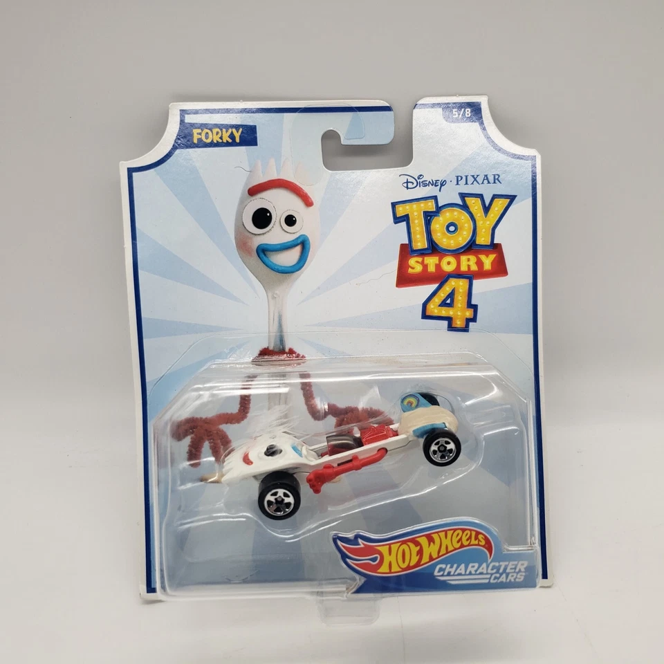 Hot Wheels 2019 Forky Gcy57 Toy Story 4 Character Cars 5/8 Gcy52 Disney