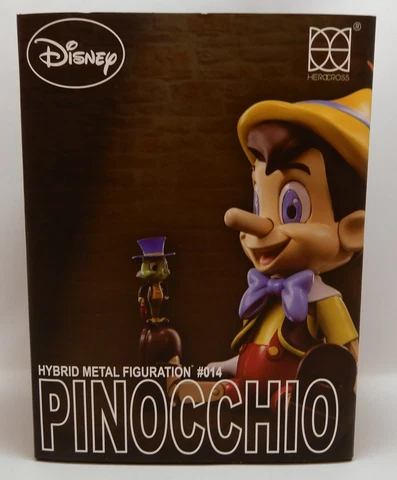 HEROCROSS HYBRID METAL FIGURATION PINOCCHIO #014 Disney Cover
