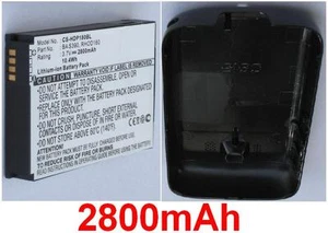 Coque Noir+ Batterie 2800mAh type RHOD100 RHOD160 Pour Sprint Touch Pro II - Photo 1 sur 1