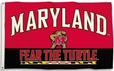 University of Maryland Fear the Turtle 3 X5 Flag Cover