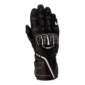 Ladies Motorcycle Gloves > RST S1 CE Armoured Carbon Knuckle Leather - Black - Picture 1 of 2