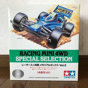TAMIYA Racing Mini 4WD 1/32 Special Selection Memorial Box Vol.5 F/S Japan NEW
