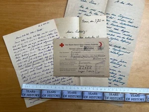 Gefangenenpost DRK Brief POW UDSSR Moskau n. Itzstedt Oldesloe Fam Zuchowski B25 - Bild 1 von 4