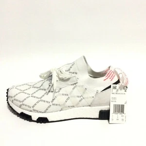 Adidas NMD Racer Gore-tex Primeknit Mens Size 7.5 White Black BD7725 - Picture 1 of 6
