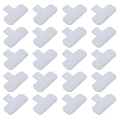 Kabeletiketten zum Beschriften von Kabeln,1,65 x 3,75 cm,Weiß,30 Stück - Bild 1 von 4