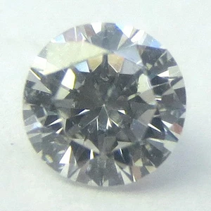 Diamantes naturales pulidos redondos corte completo brillante calibrado blanco de 2,5 mm - Imagen 1 de 1