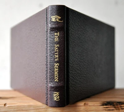 Andrew D. Chumbley The Satyr's Sermon Deluxe Leather Edition w/ Talisman XOANON - Image 1 of 4