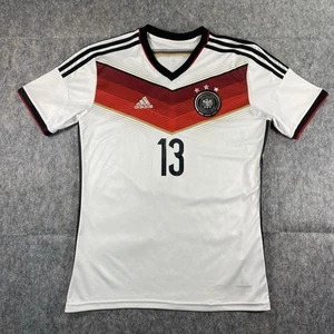 Adidas Germany Football Jersey Medium 2014 Thomas Muller Short Sleeve Soccer - Picture 1 of 15