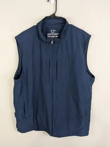 SCOTTeVEST "RFID Travel Vest" Men's Extra Large Blue Outdoors Pockets - Picture 1 of 13