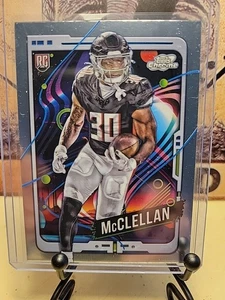 Jase McClellan 2024 Topps Cosmic Chrome #104 Base Rookie RC Atlanta Falcons - Picture 1 of 2