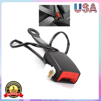 Nuevo cinturón de seguridad delantero hebilla enchufe conector advertencia cable cinturón de trabajo camlock Foto 1 de 4