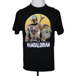 Star Wars The Mandalorian Shirt * XXL * Short Sleeve Graphic * Grogu * VG - Picture 1 of 10