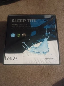 MALOUF Sleep Tite Prime Smooth Mattress Protector QUEEN - Picture 1 of 12