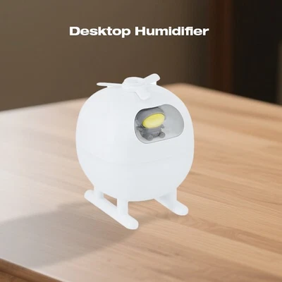 Lindo Helicóptero - Humidificador en Forma con Luz Ambiental Blanco Foto 1 de 4