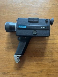 Vintage Keystone XL500 Movie Camera Power Zoom Electric Eye Estate Untested - Picture 1 of 9