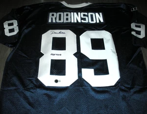 CAMISETA RUSSELL DAVE ROBINSON PENN STATE BECKETT/CERTIFICADO DE AUTENTICIDAD FIRMADA OFICIAL CON LICENCIA - Imagen 1 de 2