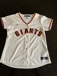 Camiseta Nike MLB San Francisco Giants para mujer talla L blanca Brandon Crawford #35 - Imagen 1 de 4