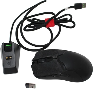 Razer Viper Ultimate Wireless Optical Gaming Mouse with Charging Dock Black - Image 1 of 4