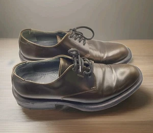 Portland's Made in Italy Men's Derby Shoes Brown Leather 11.5 - Picture 1 of 8