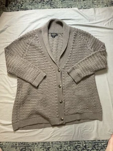 Pendleton Sweater Mens 3X Brown Cardigan Cotton Cashmere Blend Button Up - Picture 1 of 8