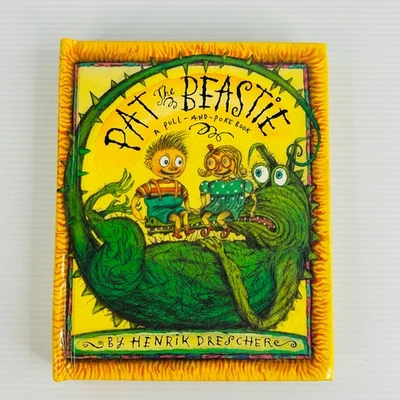 Pat the Beastie Pull and Poke Book Hardcover Mini Book Henrik Drescher - Image 1 of 4