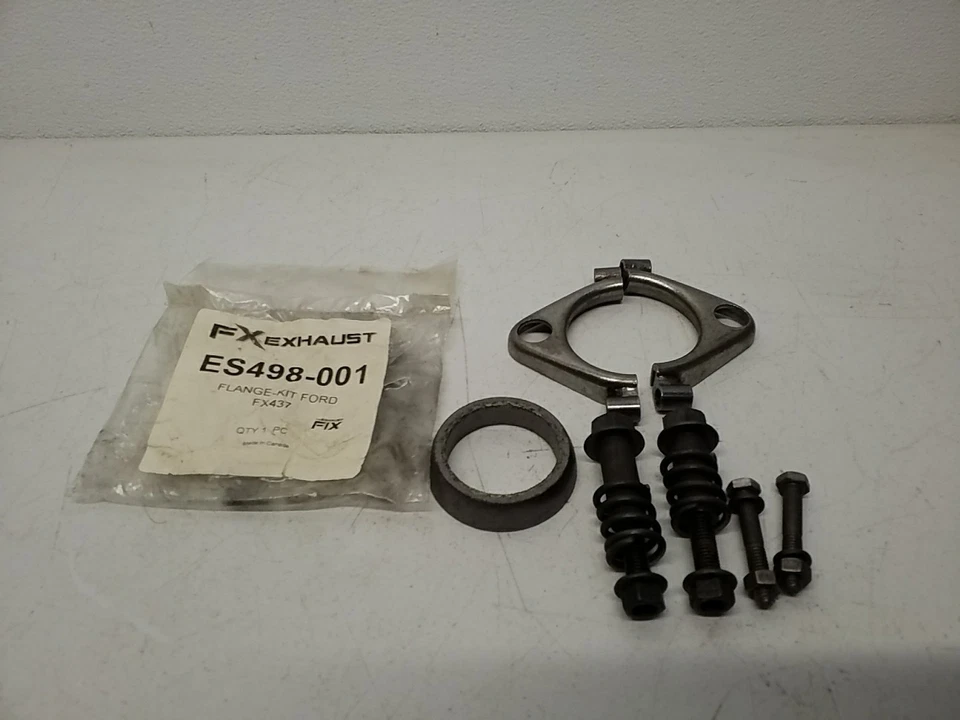 Kit de brida de escape ES498-001 FX - Solución de reparación de hardware duradera Foto 1 de 4