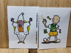 NICKTOONS TATTOOS 🏆TOPPS 1993 (2 Random as Pictured)🏆FREE POST - Bild 1 von 1