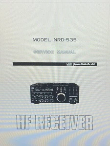 Jrc Nrd-535 Hf Receiver Service Manual Digital - Picture 1 of 1