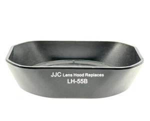 JJC LH-55B Lens Hood for Olympus M.ZUIKO ED 12-50mm f/3.5-6.3, 9-18mm f/4.0-5.6 - Picture 1 of 3