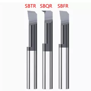 Solid Carbide Boring Bar Cutter SBFR/SBQR/SBTR Nano Coated Bore Tool Turning Bar - Picture 1 of 10