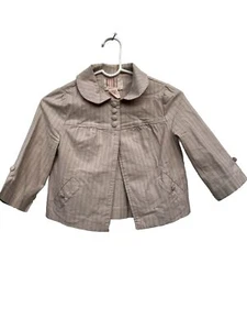 XXI Womens & Youth Blazer Size S Stripped Long Sleeves’s 4 Buttons Pockets - Picture 1 of 12