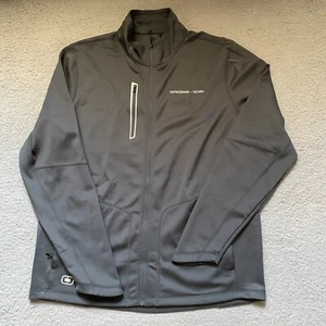 OGIO Endurance Long Sleeve Full Zip Jacket Gray Large Carrier Johnson + Culture - Picture 1 of 8