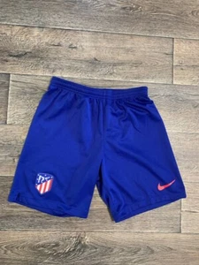Atletico Madrid Football Shorts Nike Away blue small - Picture 1 of 6