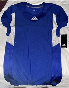Adidas 310 Techfit Hyped Football Jersey Blue/White AZ9309 Men's Size SMALL - Picture 1 of 1