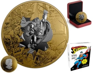 DC COMICS ORIGINALS BRAVE AND BOLD SILVER COIN - Picture 1 of 8