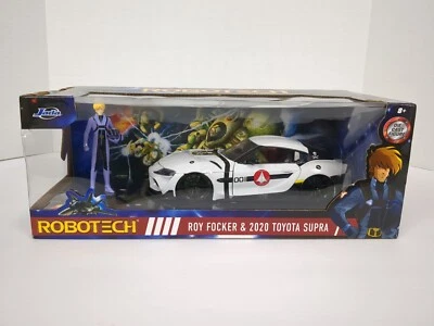 Robotech: Roy Focker & Toyota Supra (Jada Toys, 2020) | New (see notes) - Image 1 of 4