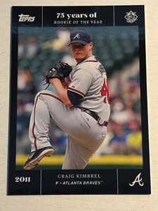 2022 Topps MLBPA Rookie of the Year 75th Anniversary Craig Kimbrel 41 - Picture 1 of 1