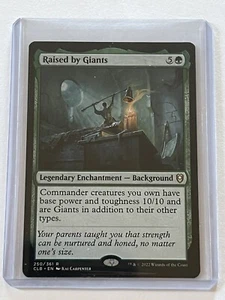 Raised by Giants 250 Magic The Gathering D&d Battle for Baldur's Gate MT - 9.0 + Sin Lámina Raro - Imagen 1 de 13