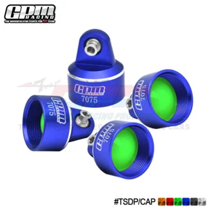 7075 Alu Shock Caps For GPM & Orig Shock Absorbers TRAXXAS Maxx Slash Maxx 2.0 - Picture 1 of 15