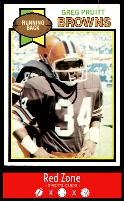 1979 Topps - #455 Greg Pruitt EX+ - Image 1 of 2