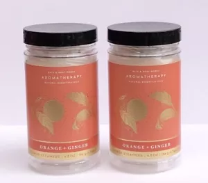 2x Bath & Body Works AROMATHERAPY ENERGY ORANGE GINGER Shower Steamers 4.8 Oz - Picture 1 of 1