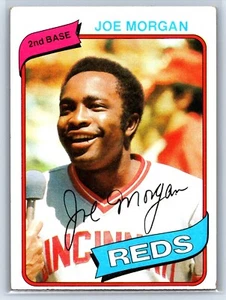1980 Topps Joe Morgan #650 Cincinnati Reds - Picture 1 of 2