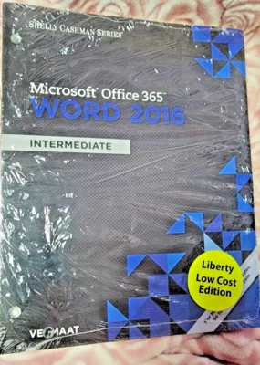 Shelly Cashman Series Microsoft Office 365 & Word 2016: Intermediate by Vermaat - Image 1 of 3