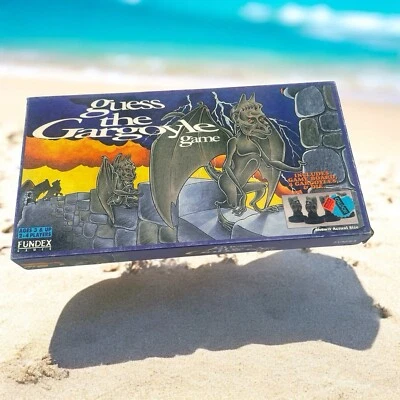 Vintage “Guess The Gargoyle Game” Fundex 1994 Sealed box NOS Caldor #4👀👇 - Image 1 of 4