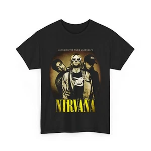 NIRVANA Band T-SHIRT NeverMind Kurt Cobain Tour T-shirt Size S-3XL - Picture 1 of 1