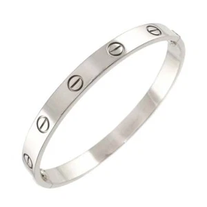 Cartier Love Bracelet 18K White Gold 750 Size16 90269216 - Picture 1 of 9