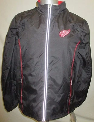 Detroit Red Wings NHL Women's Full-Zip Jacket w/ Removable Sleeves - Image 1 of 4