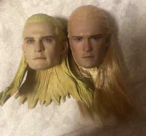 2pcs/Legolas 1/6 Head Sculpt 1.0 and 2.0 for Asmus Toys LOTR029 Action Figure - Picture 1 of 1