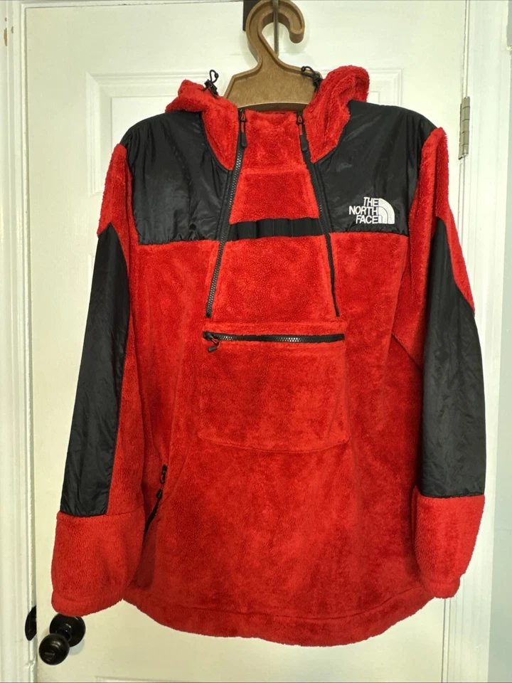 The North Face KAZUKI KURAISHI TYPE LIMITLESS FLEECE PULLOVER RED MEN'S L - Image 1 of 4